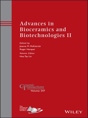 cover image of Advances in Bioceramics and Biotechnologies II